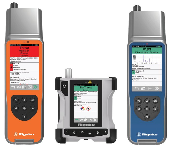 Analysis of Hand Sanitizer Products using Handheld 1064 nm Raman
